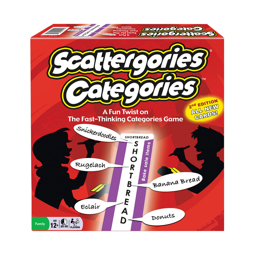 Winning Moves Games Scattergories Categories Game