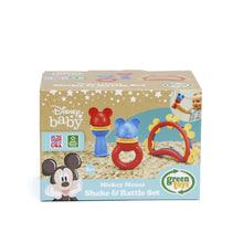 Load image into Gallery viewer, Green Toys Mickey Mouse Shake &amp; Rattle Set
