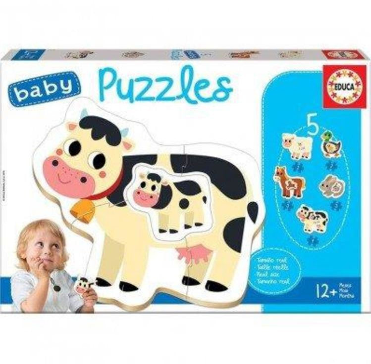 Educa Farm Animals Baby Puzzle