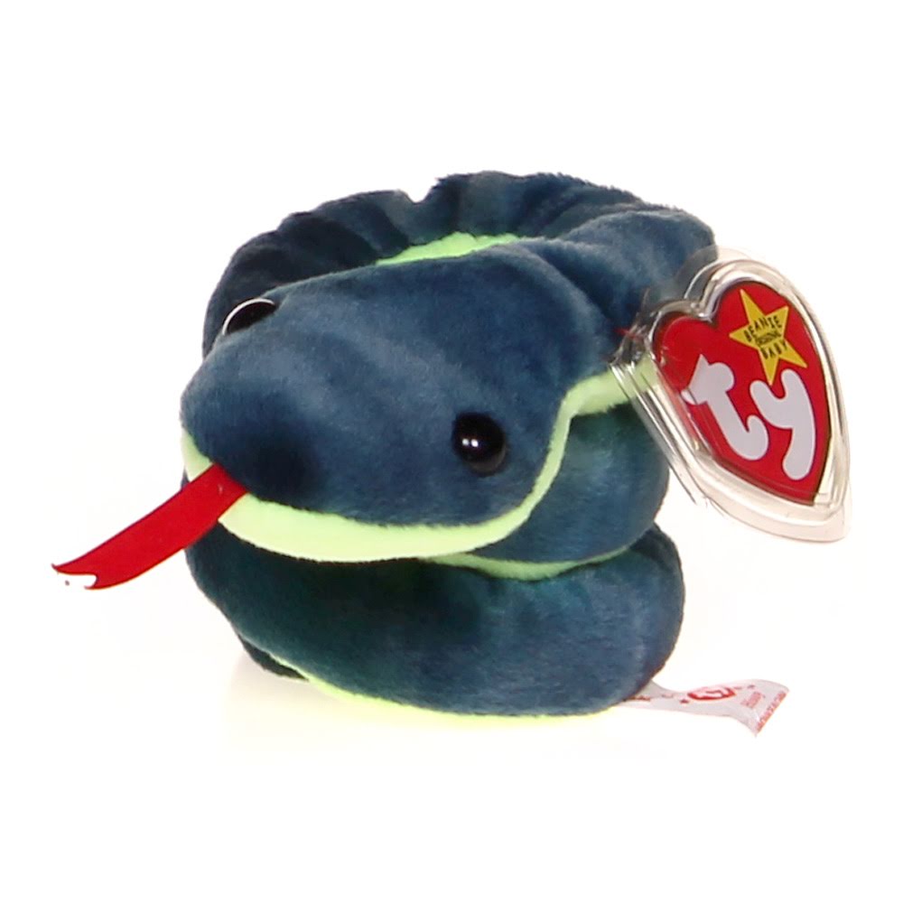 TY Beanie Babies - Hissy the Snake