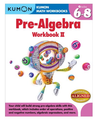 Kumon Grade 6-8 Math Workbook