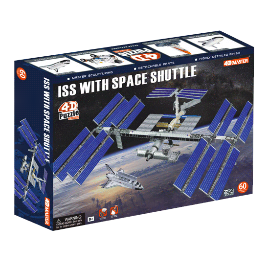 4D Master ISS with Space Shuttle Puzzle