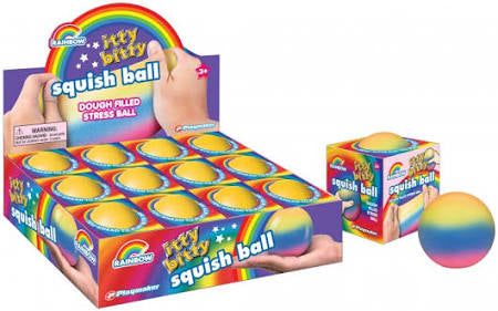 Rainbow Itty Bitty Squish Ball
