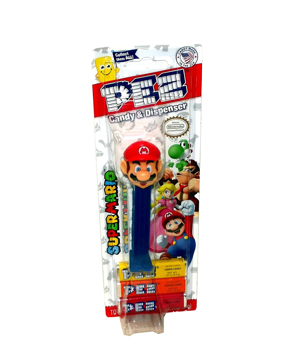 Super Mario Pez Candy & Dispenser