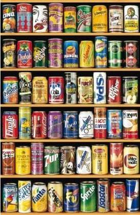 Educa 1000 Piece Puzzle- Cans Puzzle Miniature