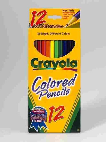 Crayola Long Colored Pencils - 12 pack