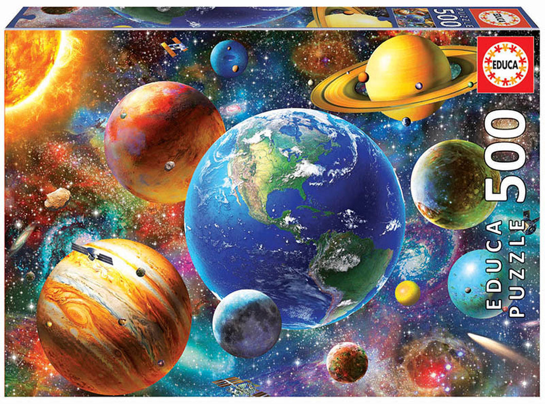 Educa 500 Piece Puzzle-  Solar System