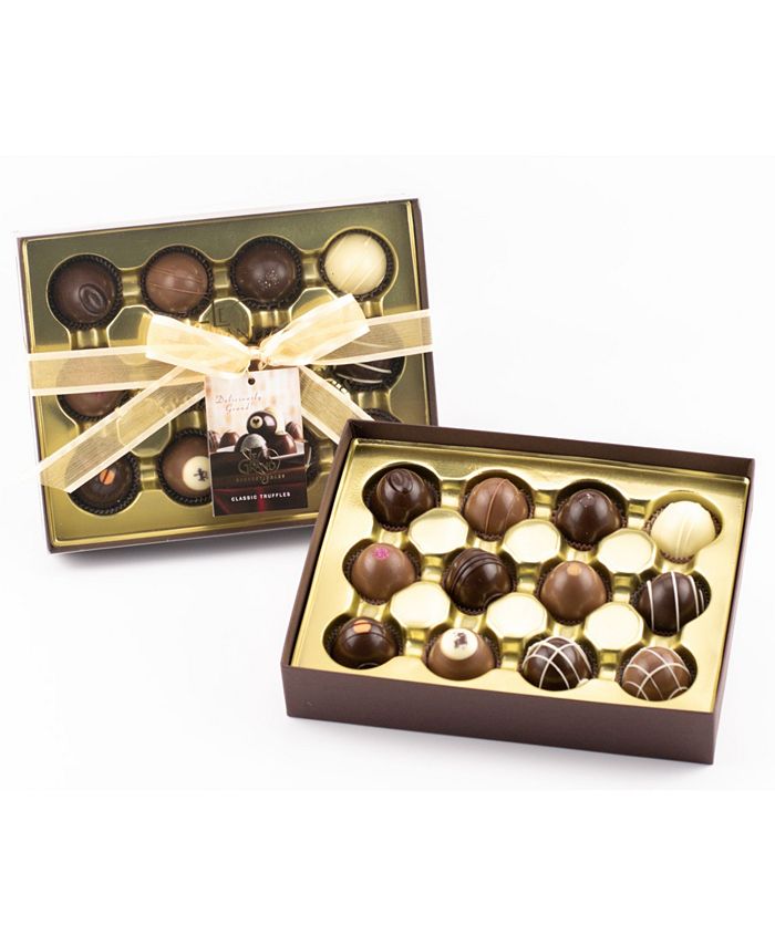 Le Grand 12 piece Mini Truffles Gold Box