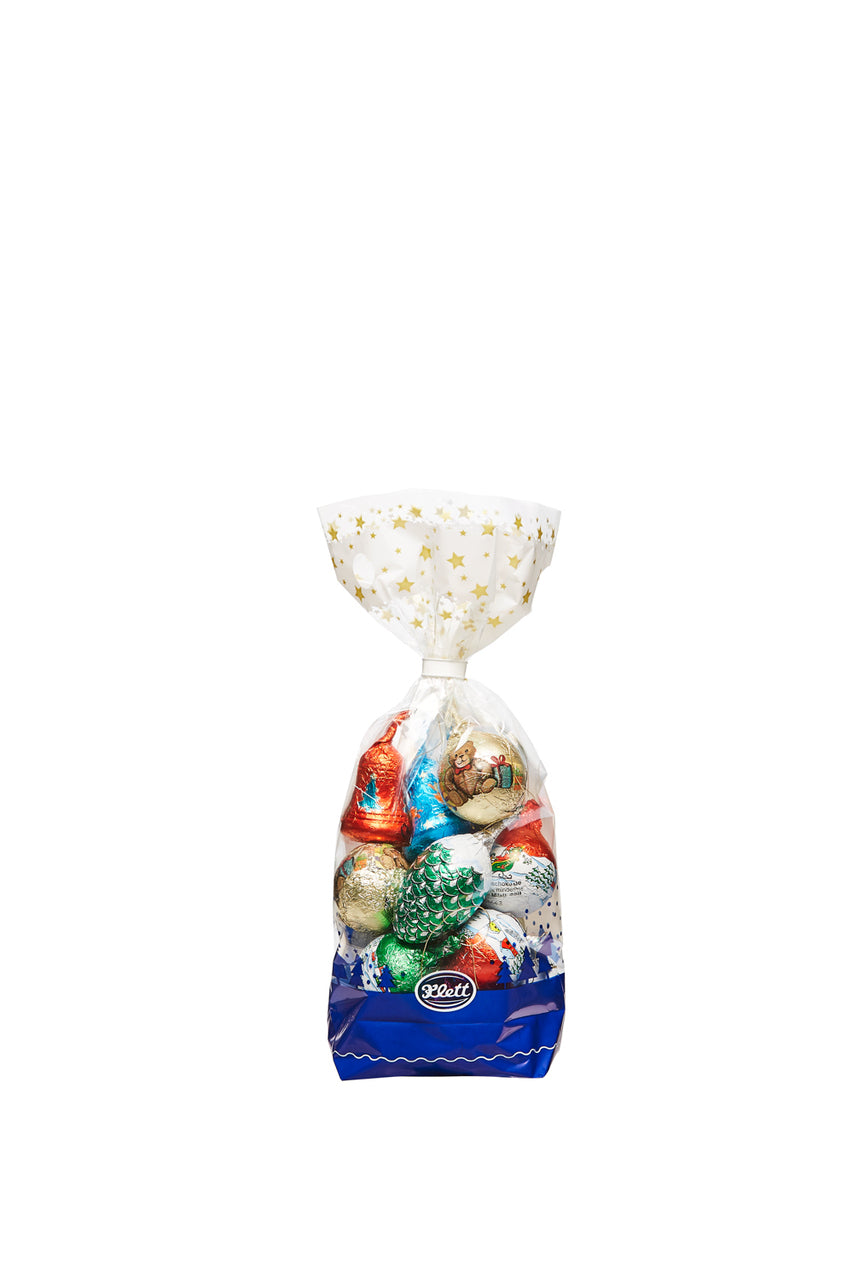 Klett Chocolate Christmas Mixed Bag of Holiday Ornaments