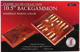 10.5” Backgammon Set