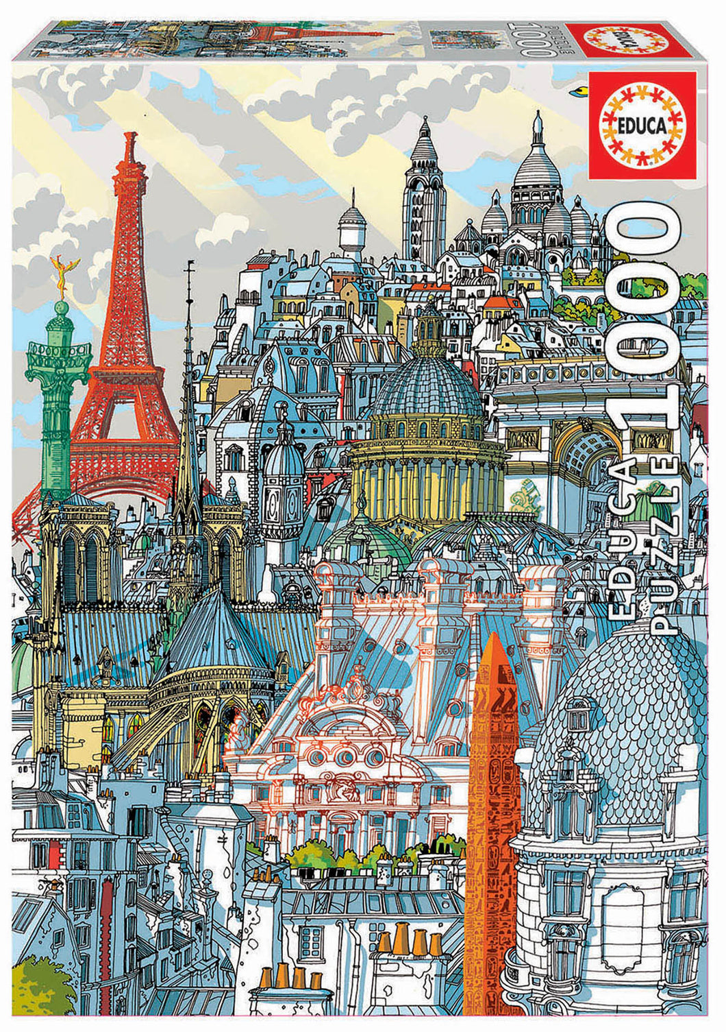 Educa 1000 Piece Puzzle- Paris
