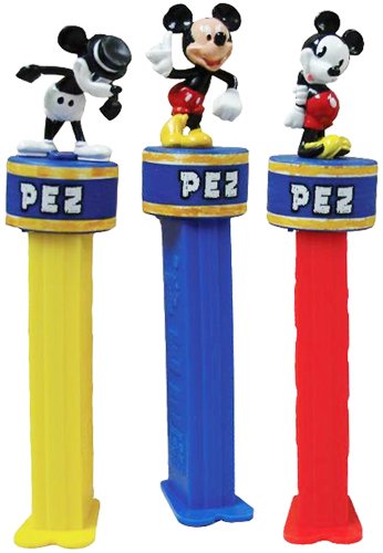 Pez Candy and Dispenser - Disney Mickey Mouse Collectible