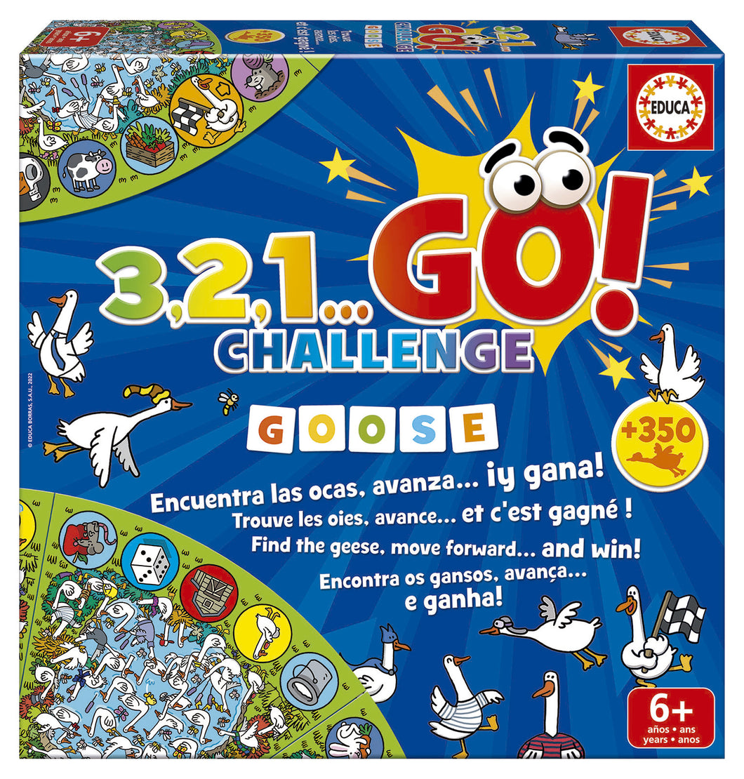 3,2,1…GO! Challenge Goose