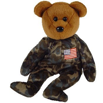 TY Beanie Babies - Hero the USO Military Bear