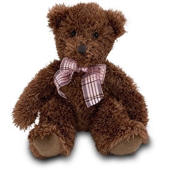 Douglas Fuzzy Bear- Chocolate