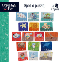 Load image into Gallery viewer, Learning Fun- Spell A Puzzle
