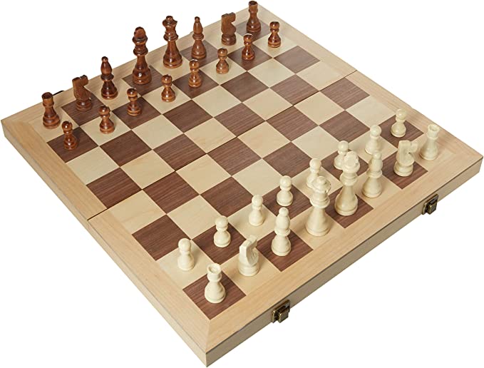 Wood Chess Set – Nuts For Candy & Toys