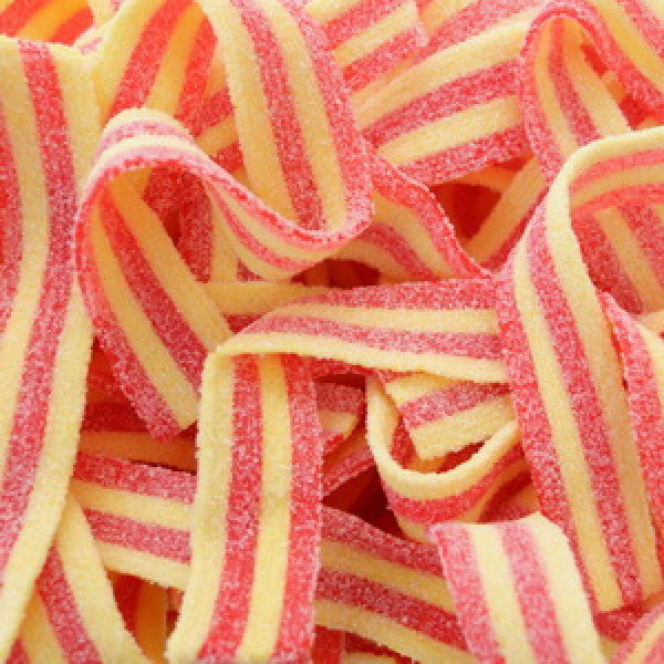 Strawberry and Banana Sour Belts