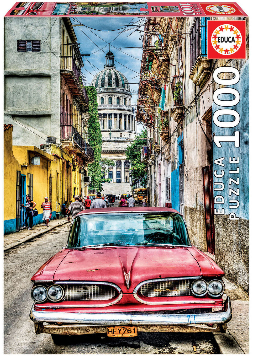 Educa 1000 Piece Puzzle- Vintage Car In Old Havana