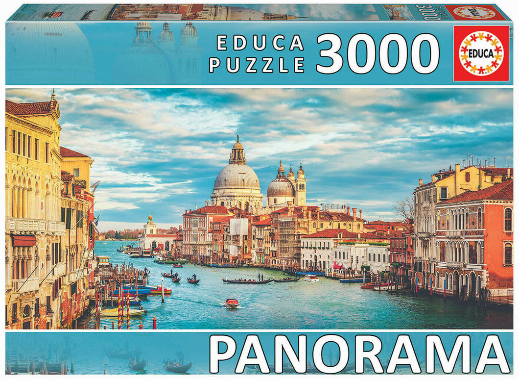 Educa 3000 piece Panorama - Grand Canal Venice