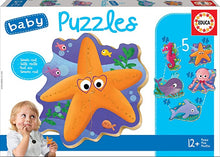 Load image into Gallery viewer, Baby Puzzles-Sea Animals
