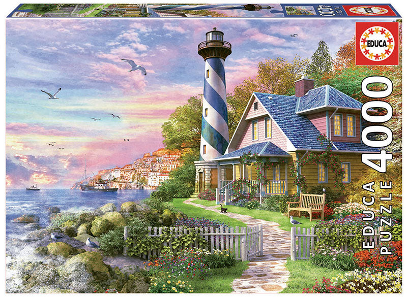 Educa 4000 piece LIGHTHOUSE AT ROCK BAY