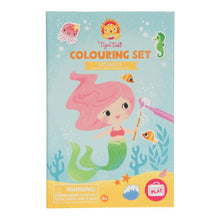 Load image into Gallery viewer, Coloring Set- Mermaids
