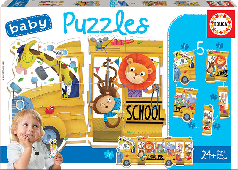 Baby Puzzles  School Bus
