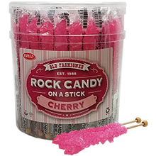 Load image into Gallery viewer, Espeez Rock Candy on a Stick Cherry
