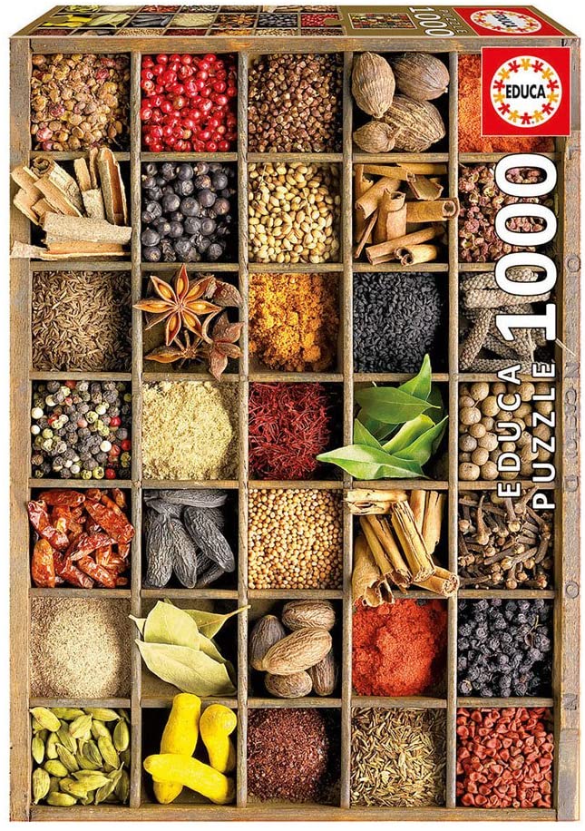 Educa 1000 Piece Puzzle-  Spices