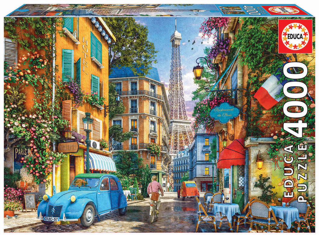 Educa 4000 Piece Puzzle- The Old Streets Of Paris