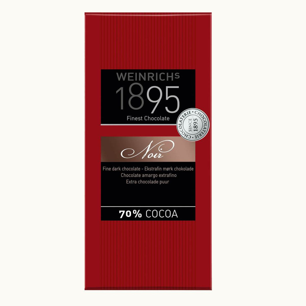 Weinrich 1895 70%  Dark Chocolate Bar