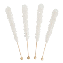 Load image into Gallery viewer, Espeez Rock Candy on a Stick White Sugar

