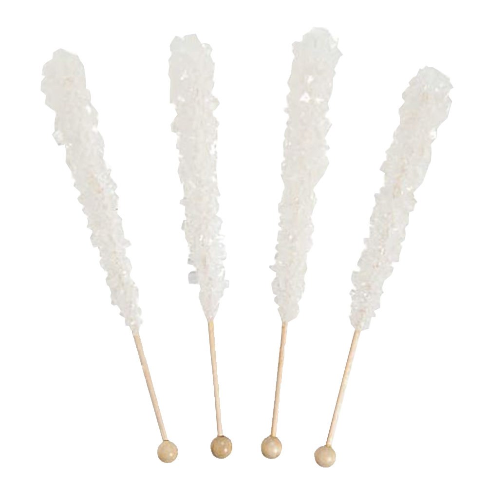 Espeez Rock Candy on a Stick White Sugar