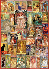 Load image into Gallery viewer, Educa 1000 Piece Puzzle- Art Nouveau Poster Collage
