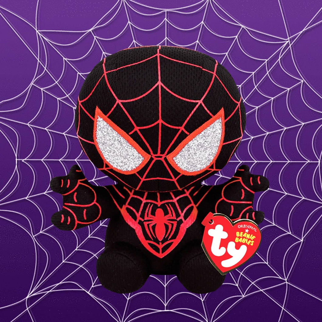 Ty Spider-Man Beanie Baby  (Miles Morales) Marvel