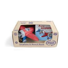 Load image into Gallery viewer, Green Toys Airplane &amp; Board Book Set

