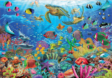 Load image into Gallery viewer, Educa 1000 Piece Puzzle- Tropical Fantasy Turtles
