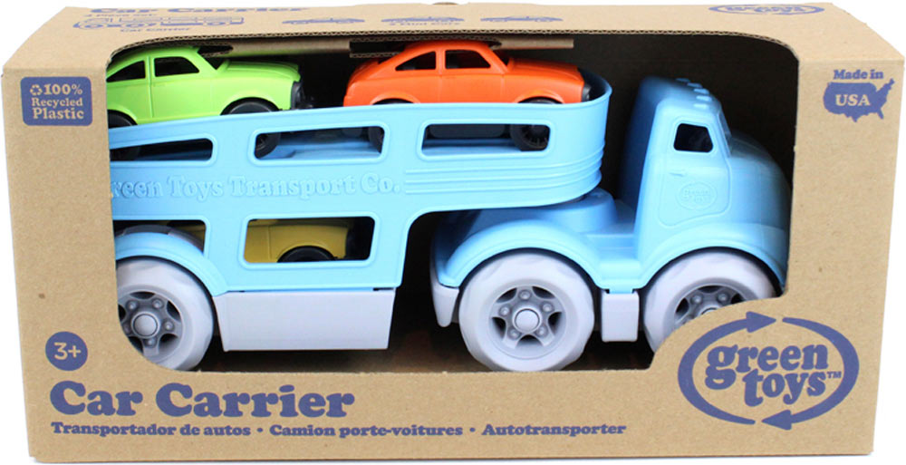 Green Toys Car Carrier w/ Mini Cars