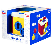 Load image into Gallery viewer, Ambi Toys-   Lock a Block
