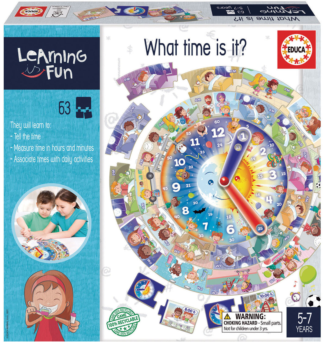 Learning Fun- What time is it?