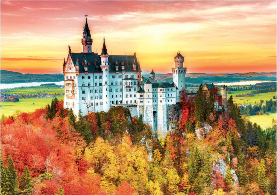 Educa 1500 Piece   Autumn In Neuschwanstein