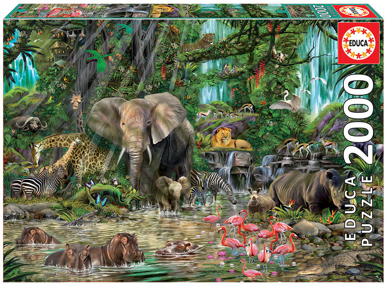 Educa 2000 Piece  AFRICAN JUNGLE