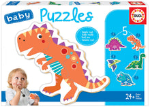 Load image into Gallery viewer, Educa Baby Puzzles Dinosaurs
