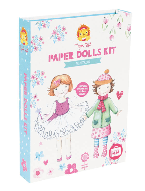 Vintage -  Paper Dolls Kit