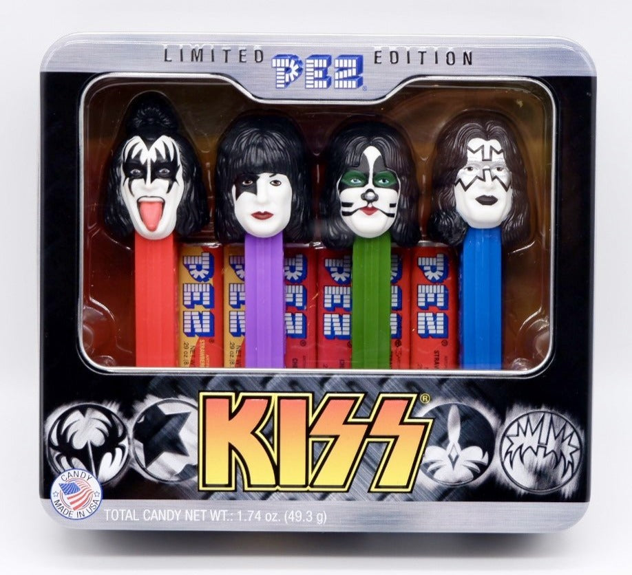 Pez Candy and Dispenser - KISS