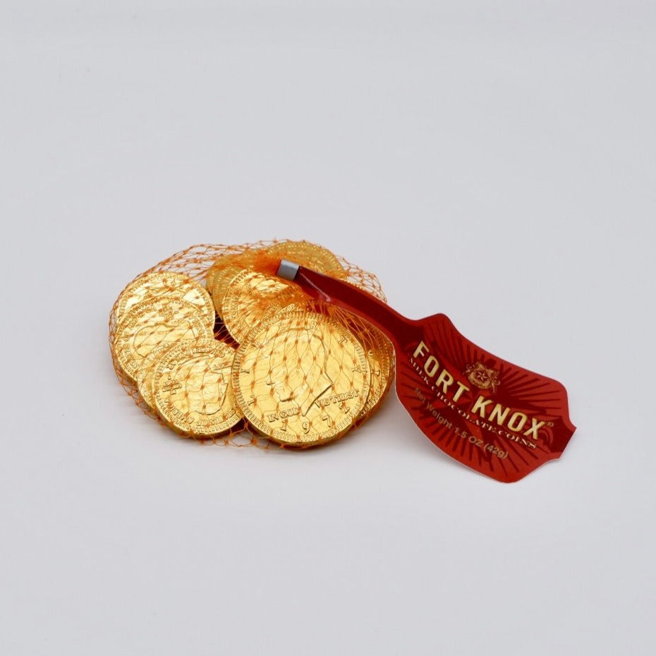 Fort Knox Milk Chocolate Gold Coins