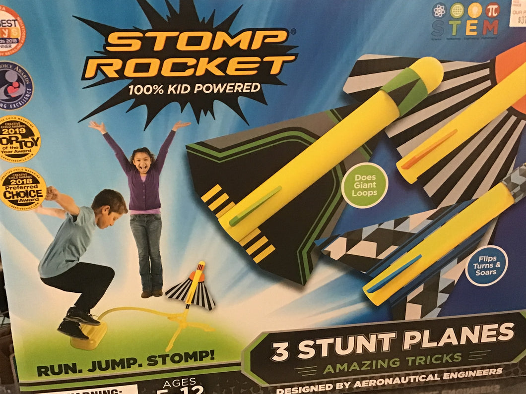 Stomp Rocket -3 Stunt Planes